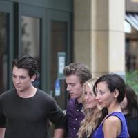 Celebrities at The Grove while filming at segment for 'Extra' | Picture 94709